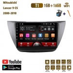 9 colių Android Carplay, skirtas Mitsubishi Lancer 9 CS 2000-2010 Automobilių radijas Multimedijos vaizdo grotuvas GPS navigacija WIFI 2+32GB