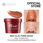 MISSHA &ndash; Amazonės raudonojo molio porų kaukė