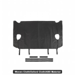 TESIN bagažinės odos / Oksfordo audinio izoliacinio dangčio kilimėlis, skirtas Jeep Wrangler JK 2007-2017 4 durų automobilio galinio bagažinės dangčio augintiniui Woven Oxford
