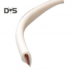 300/500CM U formos automobilio durelių liejimas guminė įbrėžimų apsauga juostelė kra&scaron;to apsauga, apdailos sandariklis, apsaugantis nuo susidūrimo durų kra&scaron;to apsauga sedanams sunkvežimiams visureigiams keturračiams 3M balta