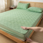 Itin vandeniui atsparus dygsniuotas čiužinio užvalkalas, skirtas viengulei dvigulei labai didele lovai Medvilninė patalynė Antibakterinis įklotas 90X200cm Only a sheet