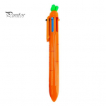 Signing Pen Creative Morkos formos Tu&scaron;inukas 6 spalvų i&scaron;traukiamas ra&scaron;iklis Sklandžiai ra&scaron;omas ra&scaron;tinės reikmenų ra&scaron;iklis mokyklai Carrot Set