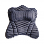 4D SPA Vonios Pagalvė Galvos Atlo&scaron;as Pagalvė Su 6 Galingais Priedais Kvėpuojanti Ergonomi&scaron;kai Cu Q6J6 grey-one-size