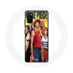 Coque pour Samsung Galaxy A41 Anime One Piece Luffy Affiche Personnages Art Saison 1