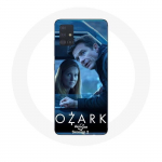 Coque pour Samsung Galaxy A71 Ozark S&eacute;rie Saison 4 Affiche wendy byrde et marty byrde
