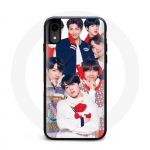 Coque pour Iphone XS Max BTS Affiche Memebers Cadeau de No&euml;l 2023