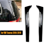 Galinio lango spoileris, skirtas Volkswagen VW Touran 2016- &scaron;oninis skirstytuvas Canard sparno apdailos deflektoriaus dangtelio lipdukas automobilio priedai