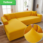 Elastinis sofos užvalkalas svetainei 1/2/3/4 vietų L formos kampinis sofos užvalkalas Chaise Longue tamprus sofos sofos fotelio užvalkalas 2 Seater 145-185cm