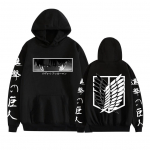 Attack on Titan japonų anime striukė su gobtuvu Shingeki No Kyojin Legion Hoodie su užtrauktuku gobtuvu Unisex karnavalinis kostiumas XXXXL