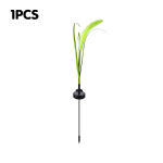 &bdquo;Setaria Viridis&ldquo; sodo vejos &scaron;viestuvas, saulės energija varomas LED imitacinis gėlių lauko &scaron;viestuvas, vandeniui atsparus dekoracinis kiemo žemės &scaron;viestuvas 1PC-in bag