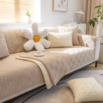 Universalūs neslystantys sofos pagalvėlių užvalkalai &ndash; &scaron;iuolaiki&scaron;kas vienspalvis dizainas visiems sezonams 30*50 pillowcase pilka spalva