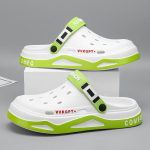 Vasaros vyri&scaron;ki EVA storu padu perforuoti batai Baotou sandalai ir &scaron;lepetės - neslystantys paplūdimio batai 38-39