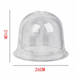 Sodo Cloche kupolo augalų varpelių augalų dangteliai Sodo dekoro augalų apsaugos dangtelis 1Pc