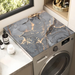 Dulkių nepraleidžiantis kilimėlis skalbimo ma&scaron;inoms, neslystantis kilimėlis &scaron;aldytuvo vir&scaron;ūnėms, prietaisų skėtis nuo saulės ir vandenį sugeriantis audinio užvalkalas 70cm*70cm