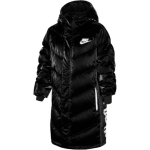 Nike pūkinė striukė Patogi &Scaron;ilta Mink&scaron;ta Vaikams Striukės Juoda DO5199-010 L black