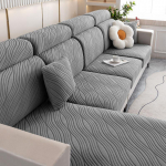 Amerikieti&scaron;kas megztas visapusi&scaron;kas sofos užvalkalas &ndash; atsparus įbrėžimams, elastingas, naujas audinys Large Chaise (95-115cm x 160-200cm)