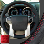 &bdquo;Pasidaryk pats&ldquo; siuvamas tikros odos vairo dangtelis, skirtas Toyota Tacoma Tundra 4Runner