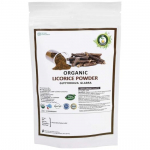 R V Essential Ekologi&scaron;ki saldymedžio milteliai 100g- Glycyrrhiza Glabra Saldymedžio &scaron;aknų milteliai Mulethi milteliai Saldymedžio milteliai Sertifikuoti USDA ekologi&scaron;ki