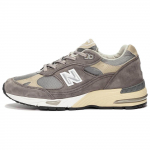 New Balance 991 Pagaminta Anglijoje 40-ojo Jubilieja Moteri&scaron;ki Sportbačiai Pilki Cool-Grey &Scaron;ilti Pilki W991UKF 36