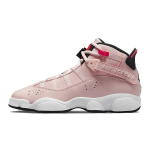 Air Jordan 6 Rings GS Atmosphere Vaiki&scaron;ki Sportbačiai Rožiniai Infrared-23 Nugara 323419-602 36