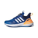 adidas RapidaSport Bounce BOA K Ry&scaron;kiai mėlyni Oranžiniai Vaikų Sportbačiai Mėlyni Debesėlio Baltumo Karali&scaron;kai Mėlyni IE4543 39⅓