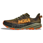 HOKA Speedgoat 6 Senovės alyvuogių moliūgų spalvos vyri&scaron;ki sportbačiai žali 1147791-AQL 40
