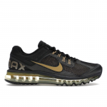 Nike Air Max 2013 Juodi Plok&scaron;čio Aukso Unisex Sportbačiai Metaliniai Auksiniai HQ1927-001 41