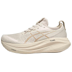 Asics Gel Nimbus 27 Beržo spalvos Vyri&scaron;ki sportbačiai Kreminės ir Pilk&scaron;vai-Baltos 1011C096-200 41.5