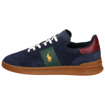 Polo Ralph Lauren Heritage Suede Apvalus priekis Laisvalaikio batai Žemi batai Vyri&scaron;ki sportbačiai Mėlyni 809954903002 40 black