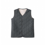 Yiershuang Men's 100% Wool-Filled Thermal Vest 3XL