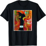 WB100 Looney Tunes Antis Daffy Picasso &Scaron;oninis Žvilgsnis Meno Mar&scaron;kinėliai XXXXXL įvairiaspalvis