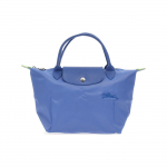 Longchamp Le Pliage Green Vienspalvė Mygtuku Sulankstoma Apdaila I&scaron; Perdirbto Drobės Rankinė Maža Moteri&scaron;ka Rankinė Kukurūzų Mėlyna L1621919P82 Basic Set (Bag)