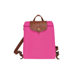 Longchamp Le Pliage 26 Spaudė Užtrauktukas Odinis Drobės Mini Kuprinė Moteri&scaron;ka Kuprinė Rožinė 1699089P73 Basic Set (Bag)