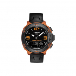 Tissot Race Collection Kvarcinis Mechanizmas Vyri&scaron;ki Laikrodžiai Laikrodis 42,15 mm Juodas Ciferblatas Aliuminio Laikrodžio Korpusas Guminis Dirželis T081.420.97.057.03 Black Regular Watch Box