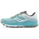 Saucony moteri&scaron;ki Peregrine 10 St mėlyni balti takų bėgimo bateliai S10568-25 36