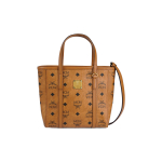 MCM Liz Visetos Mini Rankinė, Konjako spalvos monogramos drobės rankinė su nuimamu peties dirželiu, kasdieniam ne&scaron;iojimui, apsipirkinėjimui, kelionėms MWPAATN04CO001 Basic Set (Bag+Dust Bag)