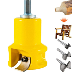 Tenono pjoviklis, 1,5 colio / 38 mm skersmens, Premium aliuminio ir plieno rąstų baldų pjoviklis, su dvigubo lenkimo a&scaron;menimis ir mygtukų varžtais, Home Master rinkinys,
