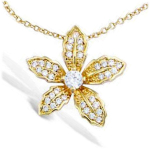 Les Tr&eacute;sors De Lily [L7061] - Collier Plaqu&eacute;-Or 'Vahin&eacute;' blanc dor&eacute; - 20 mm