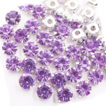 Reklama Ss12 -Ss40 Crystals Claw Cup Kalnų kri&scaron;tolas Blizgūs Strass Akmenys Metalo pagrindo Audinys Karoliukai Rankdarbiai Top Kalnų kri&scaron;tolas drabužiams 4mm 100pcs