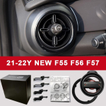 For mini cooper Cup Holder accessories Vehicle-mounted Slip-proof A-G Car Cup Holder Multifunctional Dual Houder Auto 21to22year F55F56F57 black