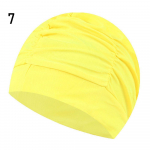 Spausdinti sportiniai aksesuarai, elastingi nailono turbanai, ilgi plaukai, apsaugantys baseino maudymosi kepuraites 7