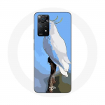 Coque Redmi Note 11 Pro 5G Cacato&egrave;s Perroquets blanc Oiseaux