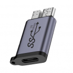 Adapteriai Mikro USB adapteris C tipo didelės spartos duomenų perdavimui i&scaron;orinių standžiųjų diskų adapterių suderinamumas