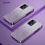 Prabangus gradiento blizgus padengtas dėklas, skirtas Xiaomi Redmi Note 13 12 Pro 12S 11 10 9 9S Redmi A3 A1 14C 13C 12C 10C K60 K50 K70 silikoninis galinis dangtelis Redmi Note 13Pro (4G)