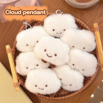 Girgždantis pliu&scaron;inis debesėlio pakabukas, animacinis mink&scaron;tas kim&scaron;tas žaislas, raktų pakabukas, automobilio raktų žiedas, kuprinės krep&scaron;io dekoras, dovana vaikui