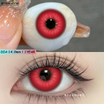 Eyeshare Visi&scaron;kai nauji spalvoti kontaktiniai lę&scaron;iai Helovino vaidmenims Mėlyni akiniai Raudoni vyzdžiai Rožiniai grožio lę&scaron;iai Anime Cosplay spalvoti makiažo lę&scaron;iai 1 pora