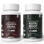 Kepenų ir inkstų palaikymas, Kutki &scaron;aknis, Chanca Piedra, akmenų laužytojas, vir&scaron;kinimo palaikymas Pack = 60 Capsules
