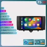 Hizpo Carplay 4G Android 13 Automobilinis radijas Smart Fortwo 2011-2015 Multimedijos vaizdo grotuvas GPS 2din Automagnetola I&scaron;manusis ekranas WIFI Bluetooth RDS FM P3CP 4Core 2G 64G AI