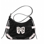 Rankinė Pažastinė Rankinė Miela ir Miela Universali Rankinė per Petį Kontrastingas Kaspinas Madinga Rankinė per Petį