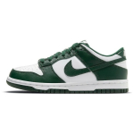 Nike Dunk Low GS Mičigano valstijos vaiki&scaron;ki sportbačiai Balti Team-Green Visi&scaron;kai oranžiniai CW1590-102 35.5